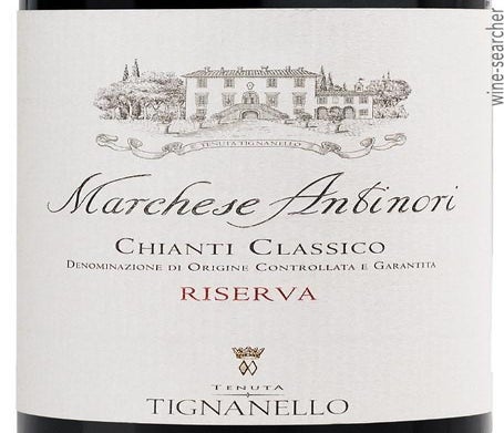 Label 1 of Tenuta Tignanello 'Marchese Antinori' Riserva