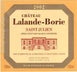 8th label thumbnail of Le Petit Ducru de Ducru-Beaucaillou