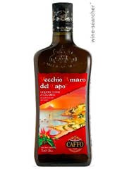 Click to see larger label image Label of Distilleria Caffo Vecchio Amaro del Capo Red Hot Edition Liqueur