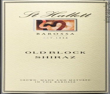 Label 1 of St Hallett Old Block Shiraz