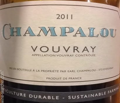 Label 1 of Champalou Vouvray