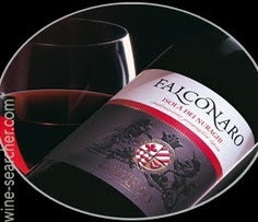 Label 1 of Cantina di Dolianova Falconaro Rosso Isola dei Nuraghi IGT