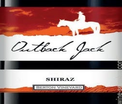 Label 1 of Berton Vineyard 'Outback Jack' Shiraz