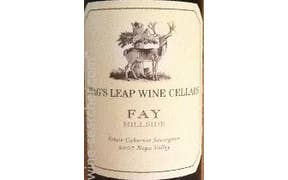 Click to see this product Label of Stag's Leap Wine Cellars 'Fay Hillside' Cabernet Sauvignon