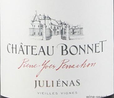 Label 1 of Chateau Bonnet Julienas Vieilles Vignes