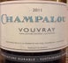 2nd label thumbnail of Champalou Vouvray