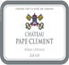 4th label thumbnail of Chateau Pape Clement