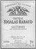10th label thumbnail of Chateau Sigalas Rabaud
