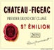 2nd label thumbnail of Chateau Figeac