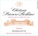 2nd label thumbnail of Chateau Prieure-Lichine