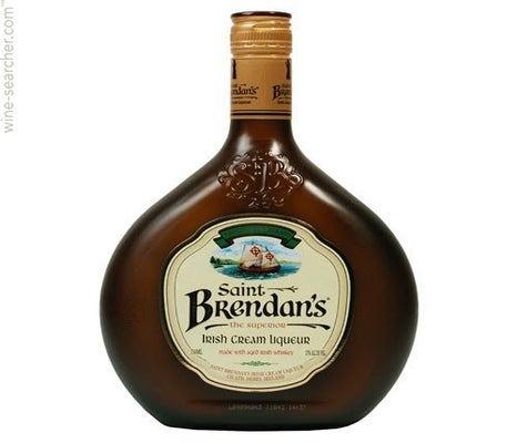 Label 1 of St. Brendan's Irish Cream Liqueur