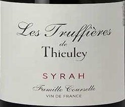 Label 1 of Les Truffieres de Thieuley Syrah