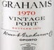 10th label thumbnail of W & J Graham's Vintage Port