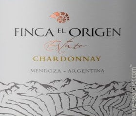 Label 1 of Finca El Origen Estate Chardonnay
