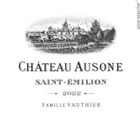Label 1 of Chateau Ausone