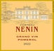 1st label thumbnail of Chateau Nenin