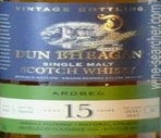 Label 1 of Dun Bheagan Ardbeg 15 Year Old Single Malt Scotch Whisky