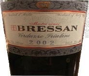 Label 1 of Bressan Verduzzo Friulano Friuli Isonzo