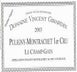 10th label thumbnail of Vincent Girardin Les Combettes