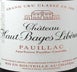 14th label thumbnail of Chateau Haut-Bages Liberal