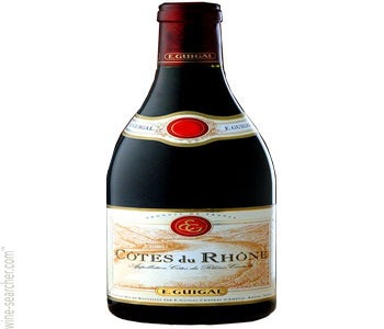 Label 1 of E. Guigal Cotes du Rhone