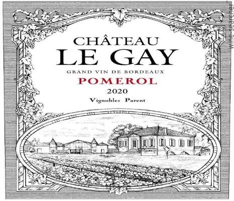 Label 1 of Chateau Le Gay