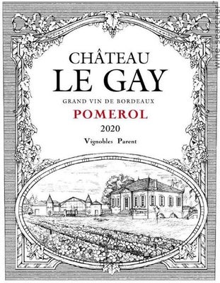 Label 1 of Chateau Le Gay