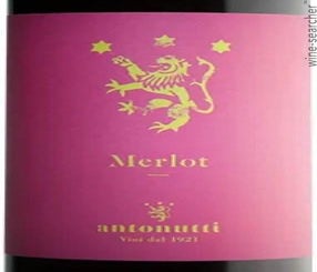 Label 1 of Antonutti Merlot Friuli Grave