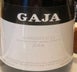 5th label thumbnail of Gaja Barbaresco DOCG