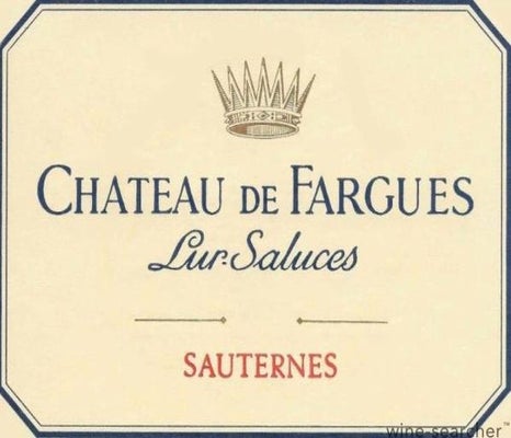 Label 1 of Chateau de Fargues