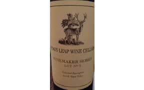 Click to see this product Label of Stag's Leap Wine Cellars Winemaker Series Lot No. 2 Cabernet Sauvignon