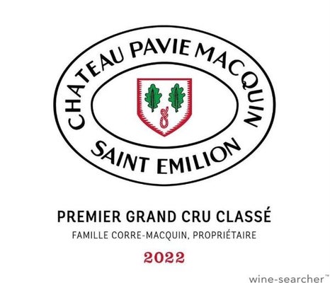 Label 1 of Chateau Pavie Macquin