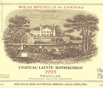 Label 21 of Chateau Lafite Rothschild