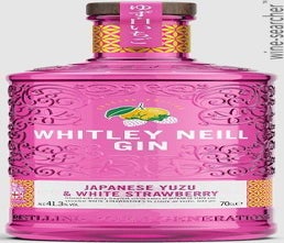 Label 1 of Whitley Neill Japanese Yuzu & White Strawberry Gin