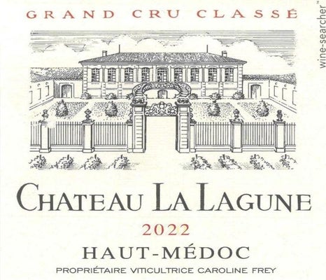 Label 1 of Chateau La Lagune