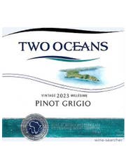 Click to see larger label image Label of Two Oceans Pinot Grigio