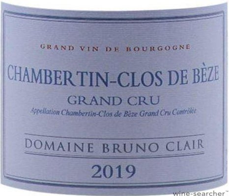Label 1 of Domaine Bruno Clair Chambertin-Clos de Beze Grand Cru