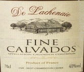 Label 1 of De Lachenaie Fine Calvados