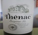 2nd label thumbnail of Chateau Thenac Blanc