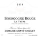 3rd label thumbnail of Domaine Chavy-Chouet Bourgogne Rouge La Taupe