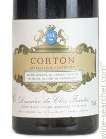 2016 Albert Bichot Domaine du Clos Frantin Corton Grand Cru