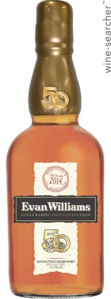 ウイスキー Evan Williams Single Barrel 1997 Evan Williams Single Barrel Vintage 1997 Value | Bottle Blue