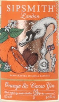 Sipsmith Orange&Cacao Gin（シップスミス） Build Your Own Gin Stocking | Gifts for Gin Lovers