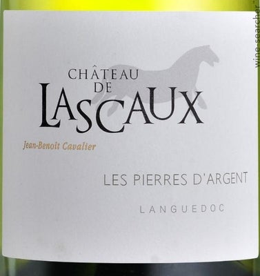 Label 1 of Chateau de Lascaux Languedoc Les Pierres d'Argent