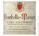 5th label thumbnail of Alain Hudelot-Noellat Les Charmes