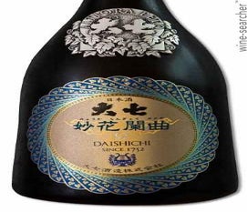 Label 1 of Daishichi 'Myouka Rangyoku' Omega Junmai Daiginjo Sake