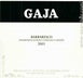 8th label thumbnail of Gaja Barbaresco DOCG