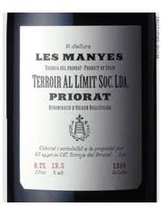 Click to see larger label image Label of 2006 Terroir Al Limit Soc. Lda. Les Manyes