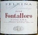 3rd label thumbnail of Felsina Berardenga Fontalloro Toscana IGT