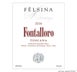 4th label thumbnail of Felsina Berardenga Fontalloro Toscana IGT